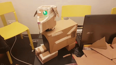 robot petting zoo
