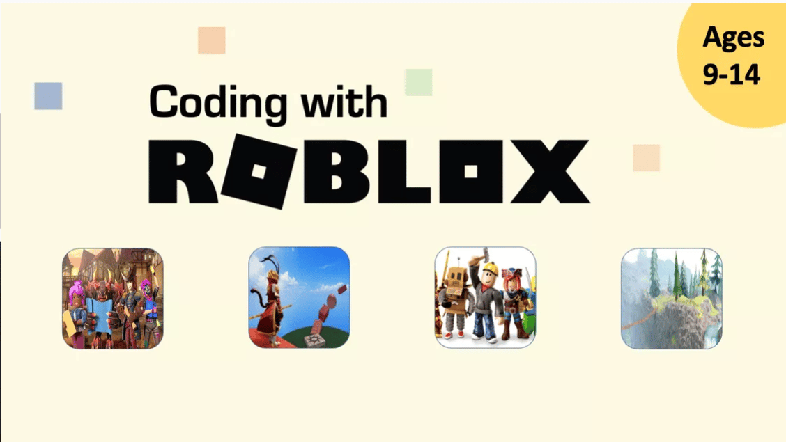 Roblox Studio for New Users - Weekly Class | Small Online Class for Ages  8-13